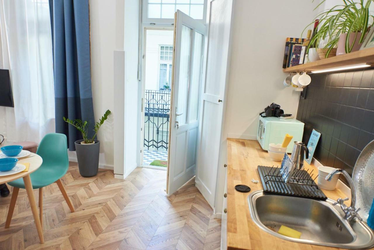 Ferienwohnung Self Check-In Cozy Stylish Flat By Vaci Street Budapest Exterior foto